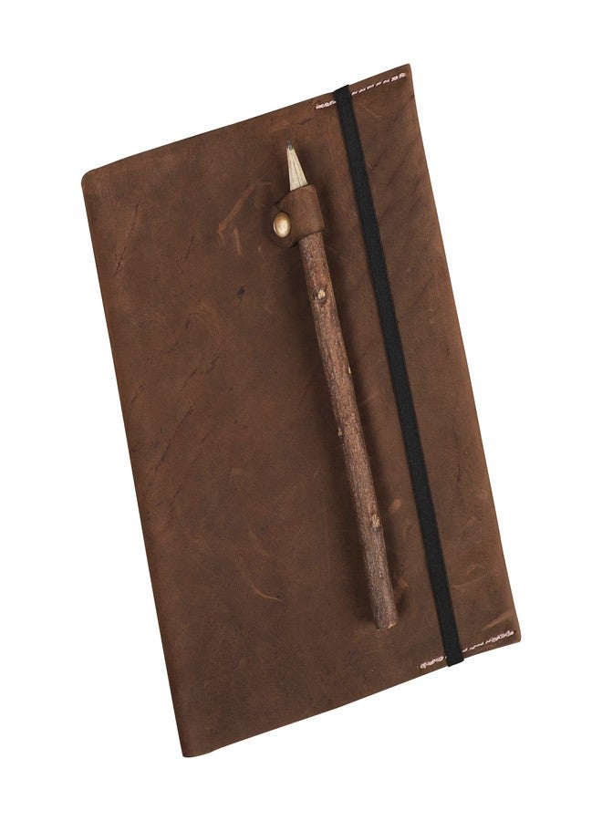 Dpotli Handcrafted Journal Leather Diary Notebook for Doodle Sketching Painting Calligraphy Writing Drawing - Image 1